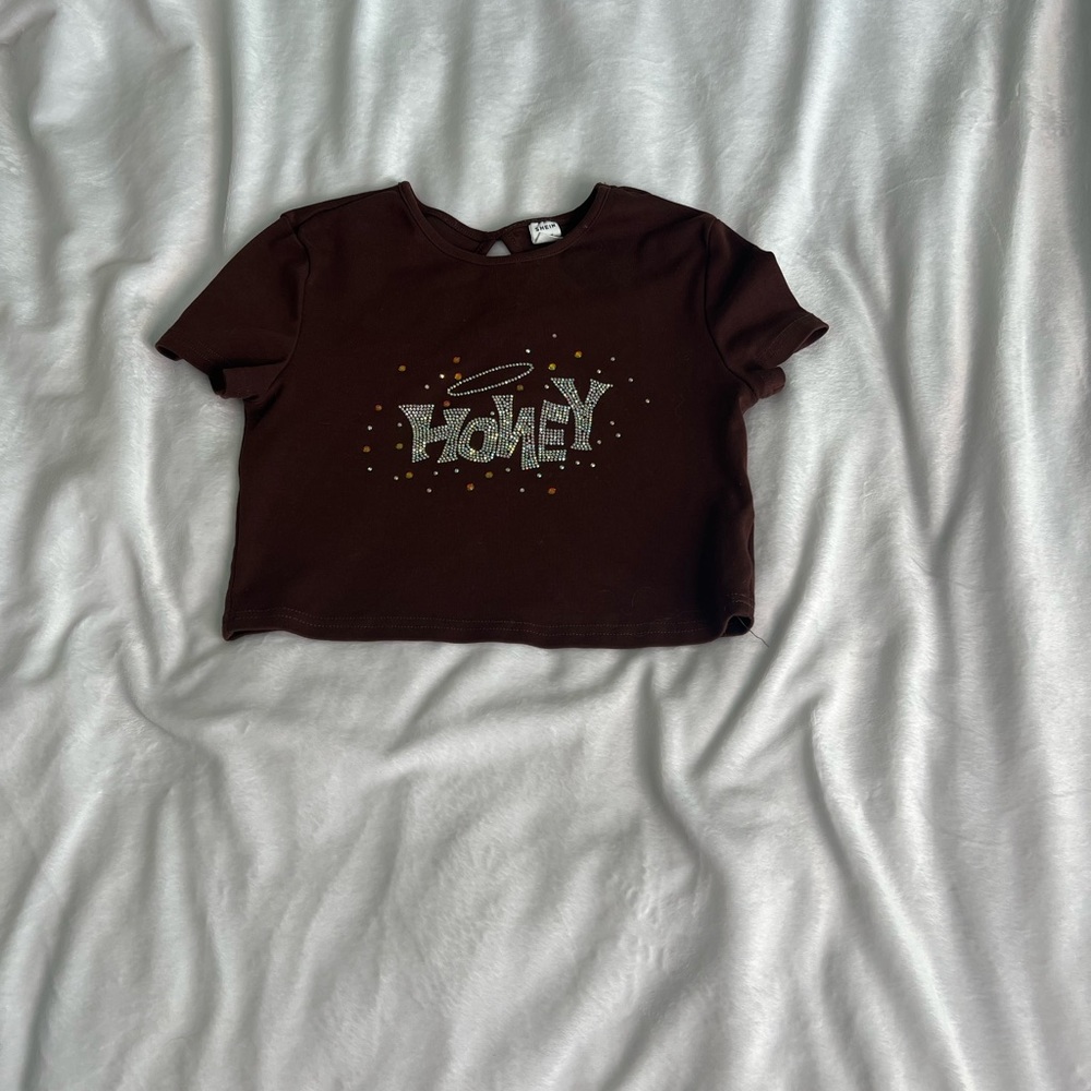 Diamond graphic mini tee
